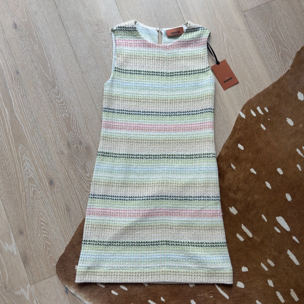 Striped Missoni Sleeveless Dress